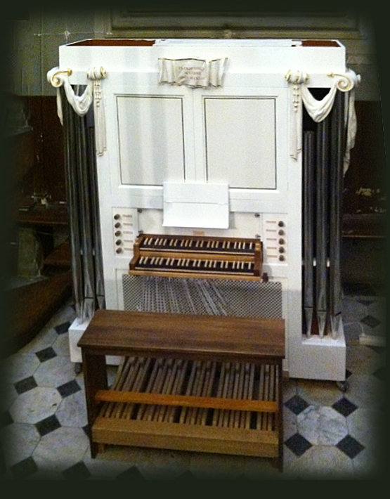 Organo del coro in Ripoli di Pisa