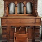 Israele - Chiesa di San Pietro in Giaffa: Harmonium della Cantoria