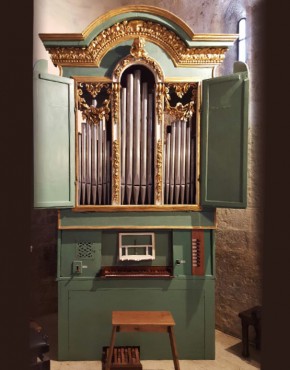 Organo di Domenico Cacioli 1718 in Suvereto